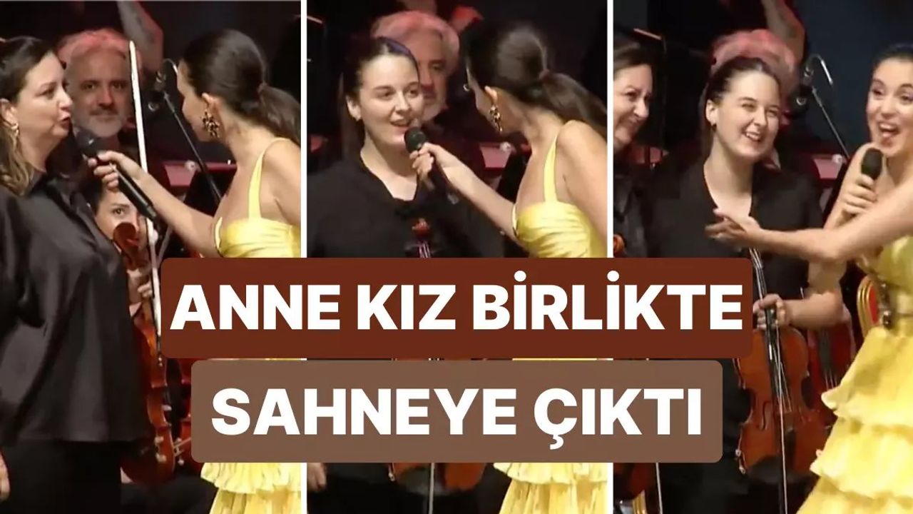 Karsu’ya sahnede anne-kız sürprizi