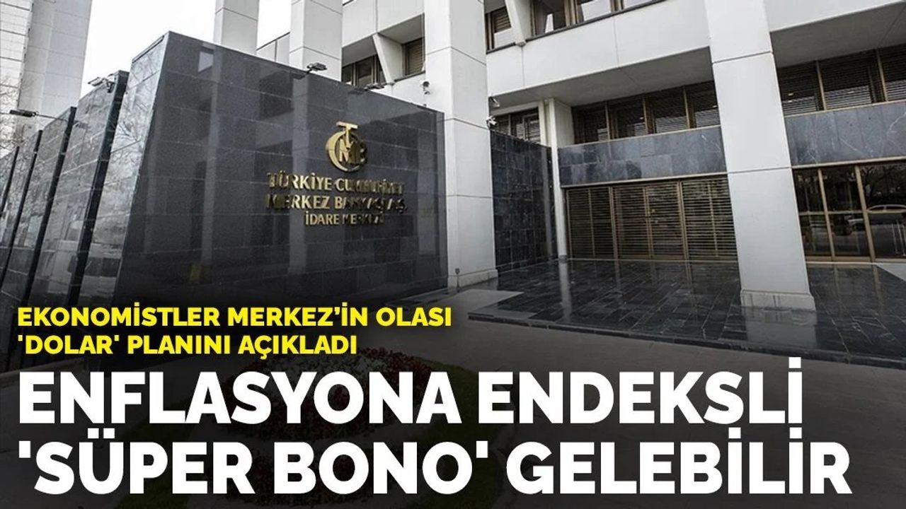 Ekonomistler Merkez'in olası 'dolar' planını açıkladı: Enflasyona endeksli 'süper bono' gelebilir