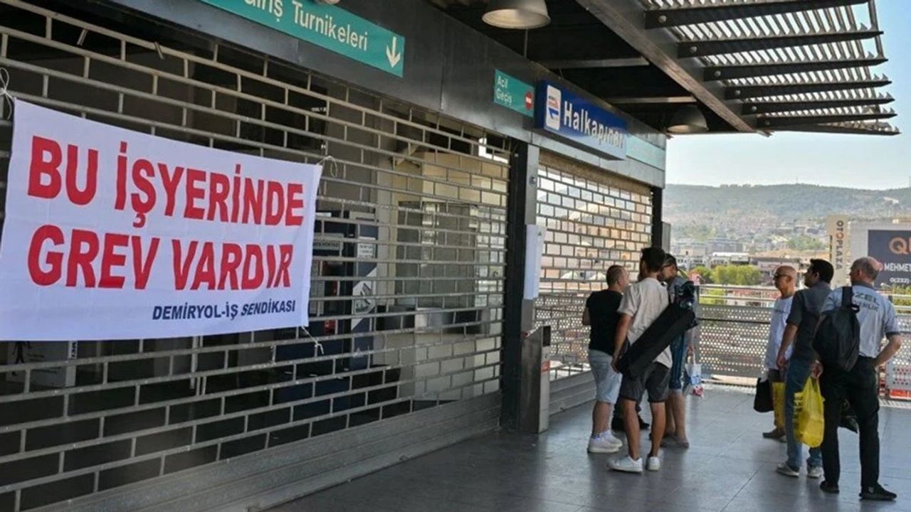 İzmir Metro ve Tramvay İşçileri Grevden Döndü