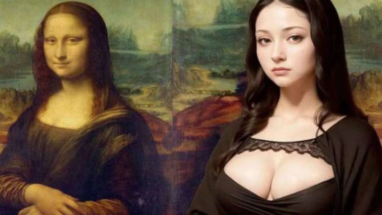 Sosyal Medyada Tartışma Yaratan 'Modern' Mona Lisa