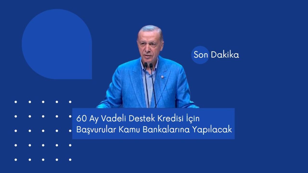 Kamu Bankalarından 50 Bin TL Destek Kredisi Başvuruları Başladı