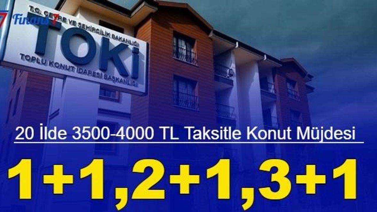 TOKİ, 20 İlde 7 Bin 30 Konut Satışı Yapacak