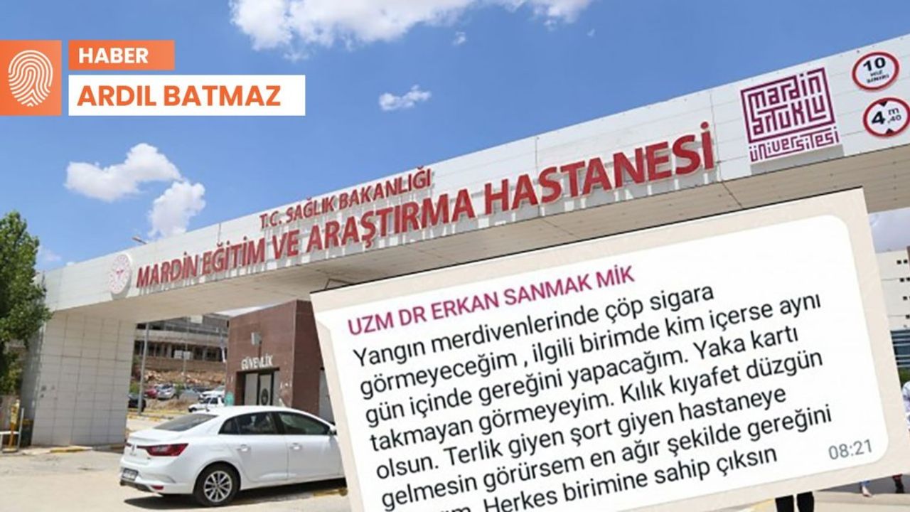 Diyarbakır-Mardin Eğitim ve Araştırma Hastanesi Başhekim Yardımcısının İletişim Skandalı