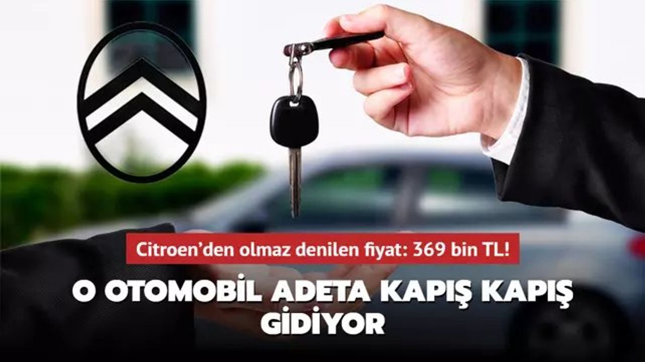 Citroen Otomotiv Firması 2023 Ağustos Fiyat Listesini Yayımladı