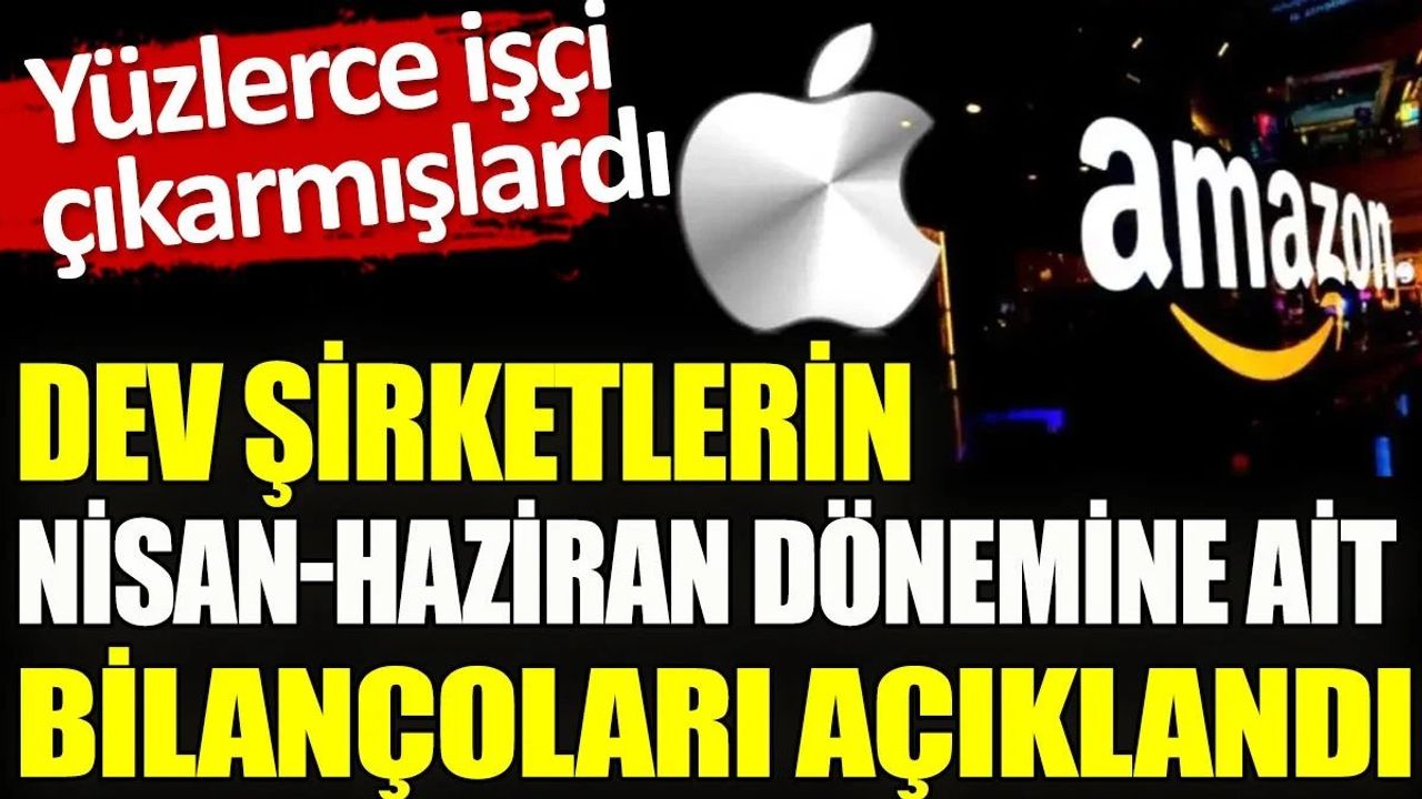 Apple'ın Geliri Azalırken, Amazon'un Geliri Arttı