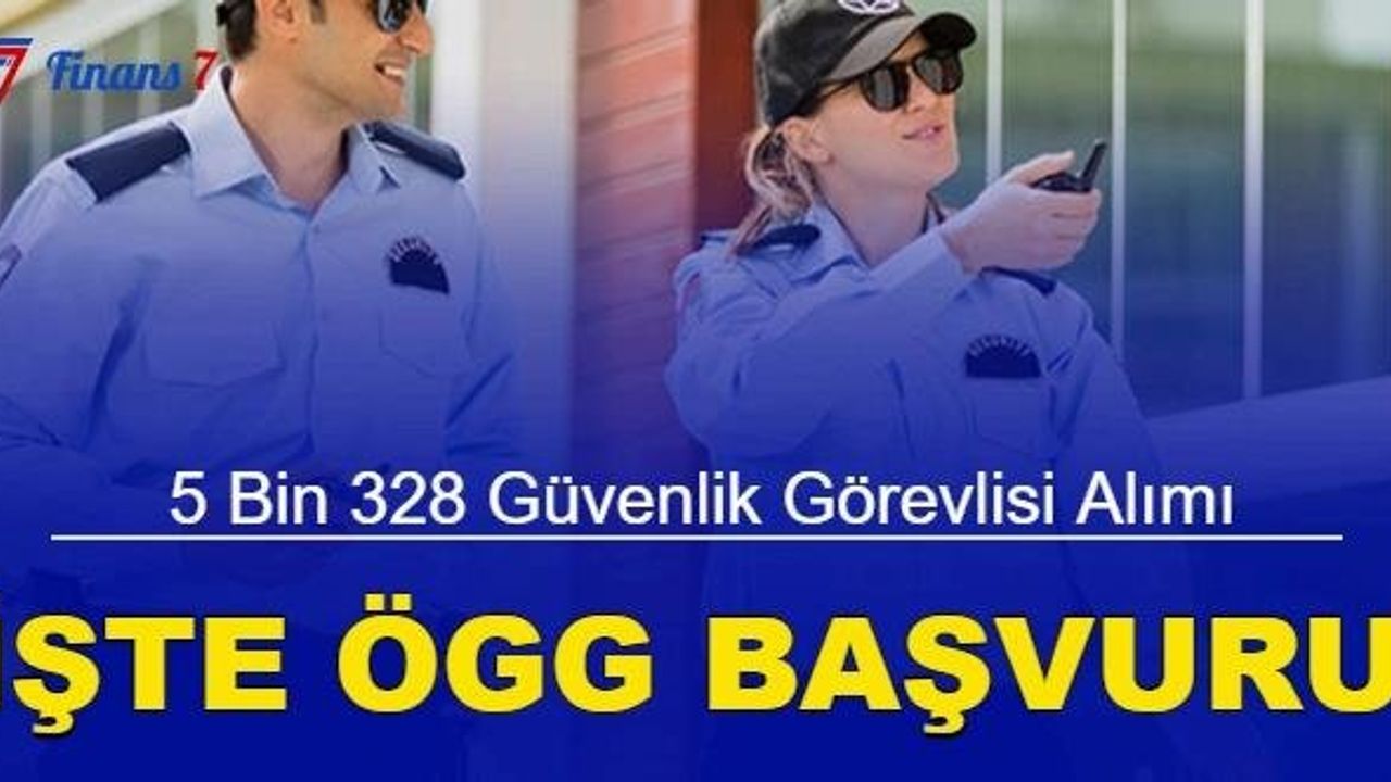 İŞKUR ile 5 Bin 328 ÖGG Alımı Başladı