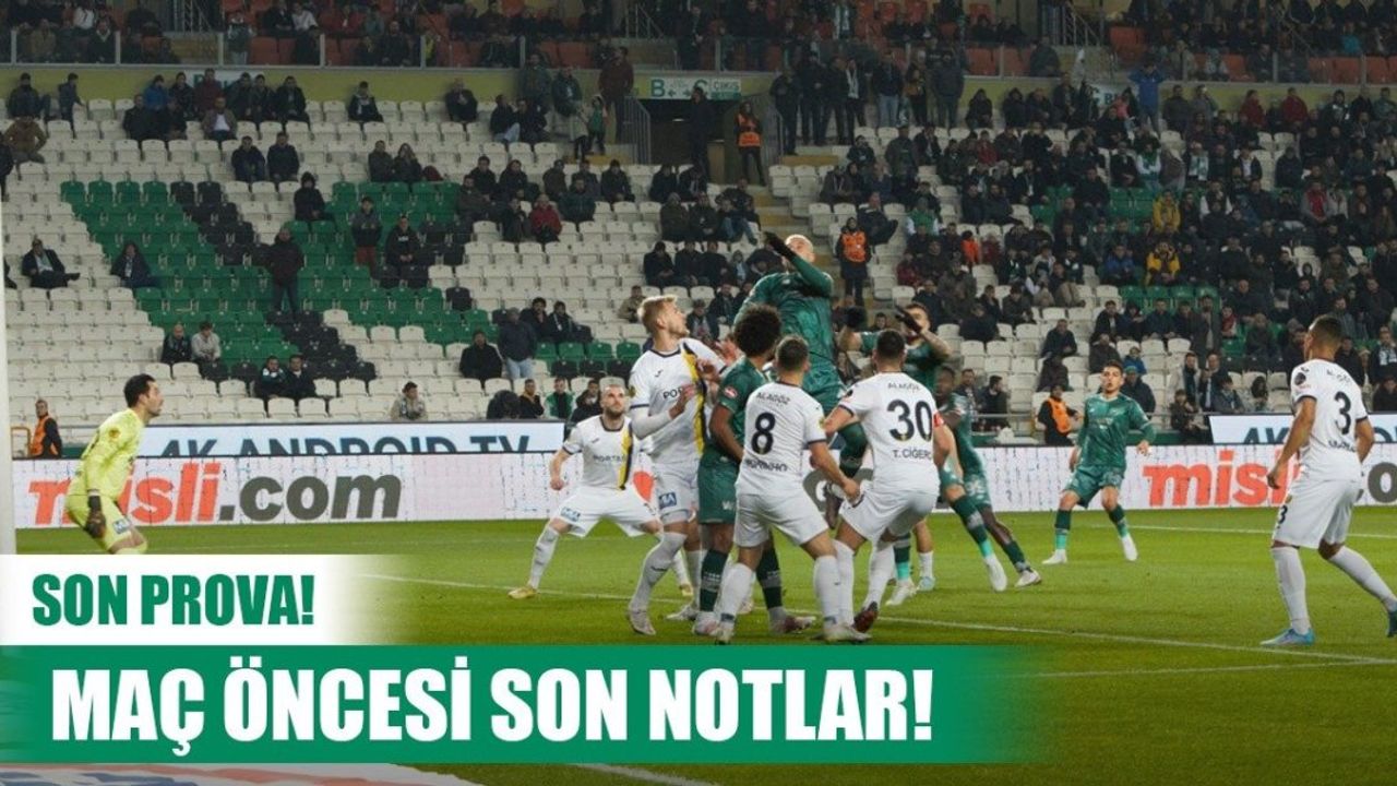 Ankaragücü-Konyaspor Maçı Öncesi Hoca Kadrosunu Kuruyor