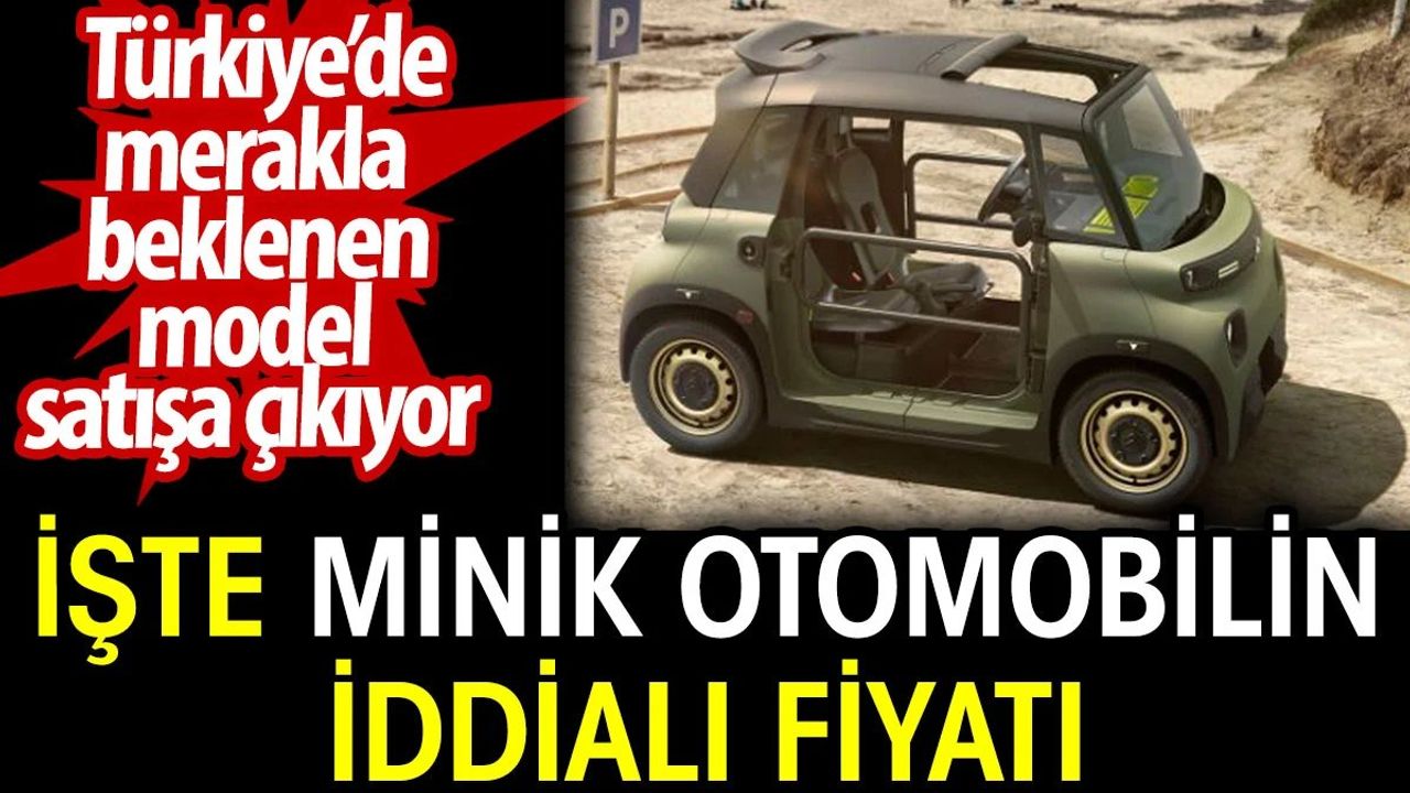 Citroën My Ami Buggy Türkiye'de Satışa Çıkıyor