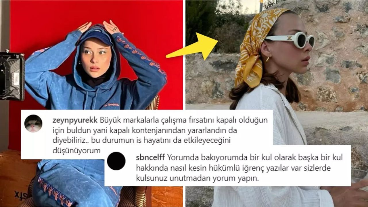 Rumeysa Yağcı Tesettürü Bıraktı ve Başını Açtı