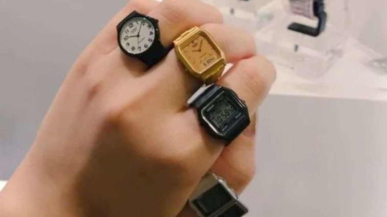 Casio Watch Ring Koleksiyonu: Parmaklara Takılan Saatler