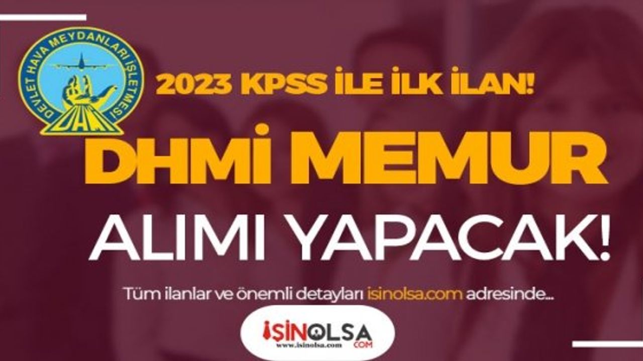 Devlet Hava Meydanları İşletmesi Memur Alımı İlanı