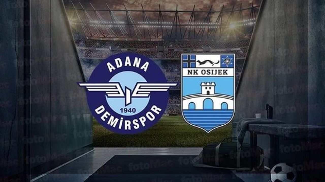 Adana Demirspor - Osijek Maçı Ne Zaman, Saat Kaçta ve Hangi Kanalda Canlı Yayınlanacak?