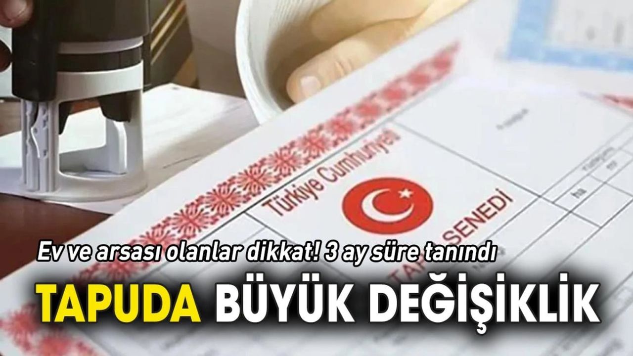 Tapu Düzenlemesinde Yapılan Değişiklikler ve Arabuluculuk Sistemi