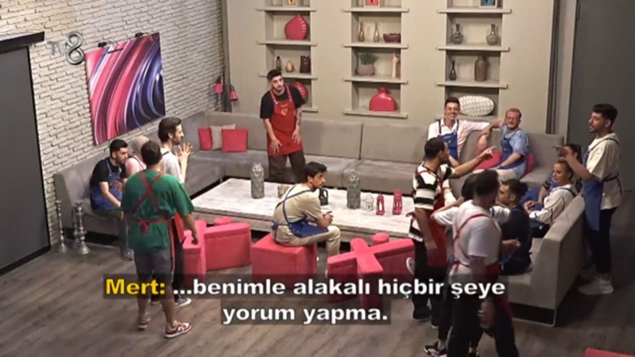 MasterChef'te Mert ve Sergen Birbirinin Üzerine Yürüdü