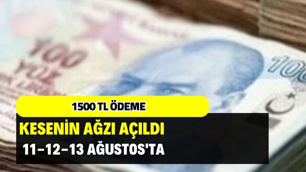 Ziraat Bankası Ağustos Kampanyası: Hızlı Hızlı 1500 TL Ödenecek!