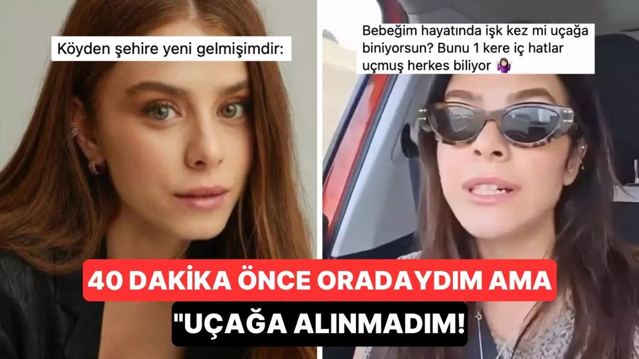 Uçağa alınmayan ünlü oyuncu isyan etti: İşte sebebi...