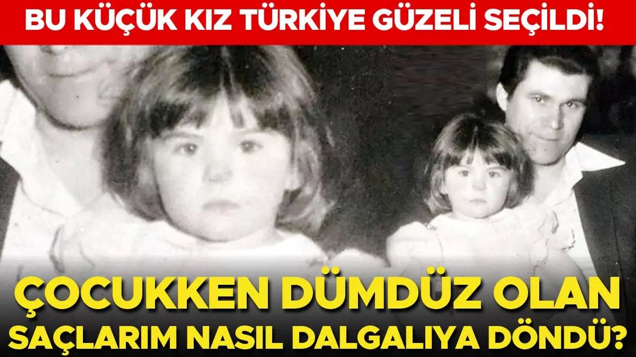 Demet Şener'in Çocukluk Fotoğrafı Sosyal Medyayı Salladı