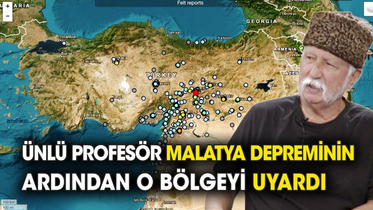 Malatya'da 5.3 Büyüklüğünde Deprem Meydana Geldi