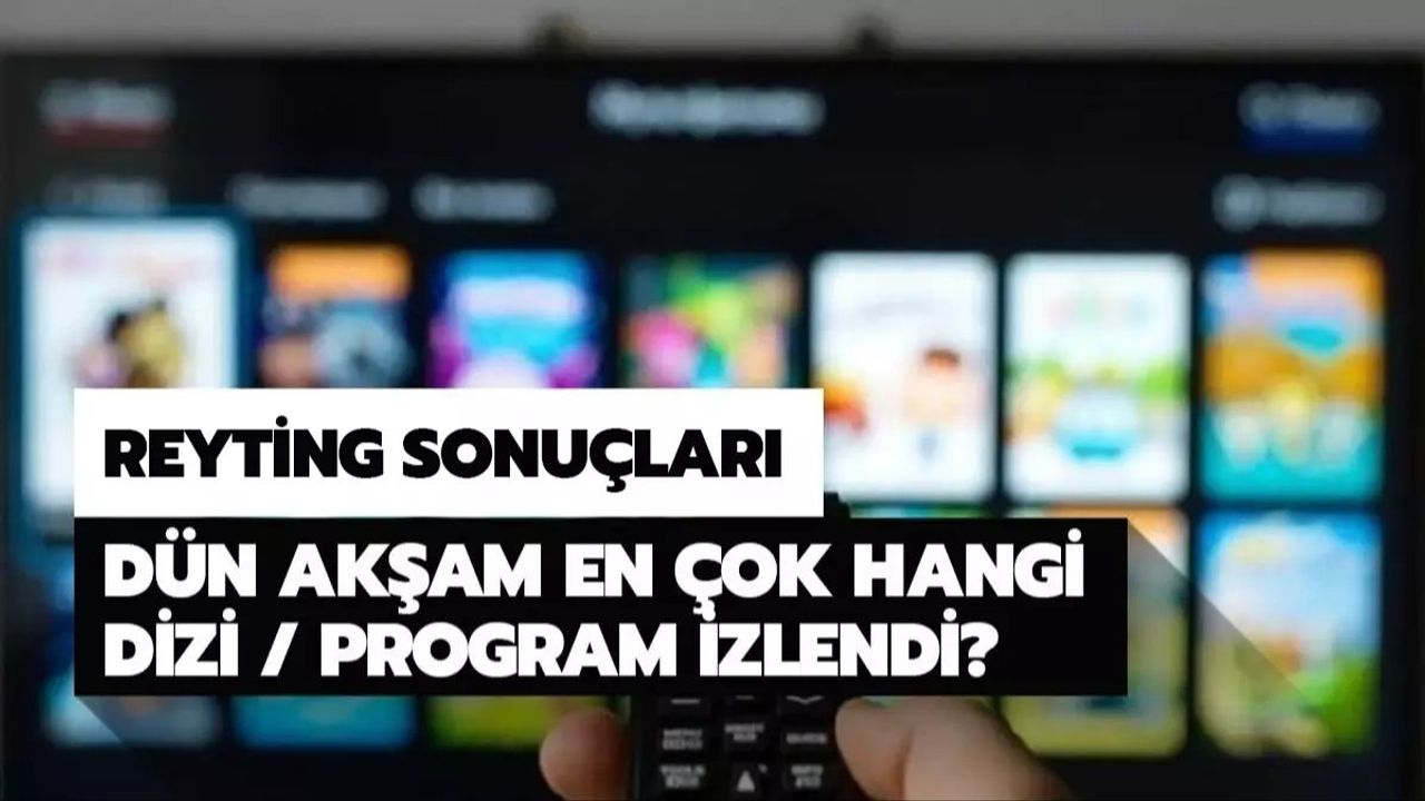 10 Ağustos Reyting Sonuçları Açıklandı