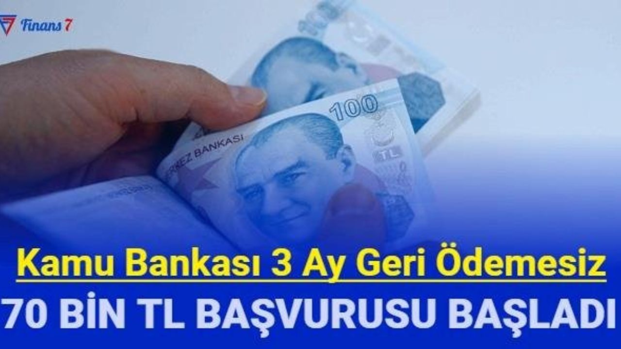 Vakıfbank 3 Ay Ertelemeli Kredi Başvurusu Başladı
