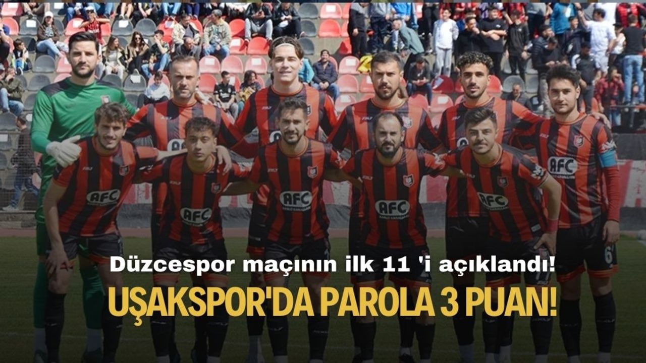 Uşakspor 2023-2024 Sezonuna 3 Puan Parolasıyla Başlıyor