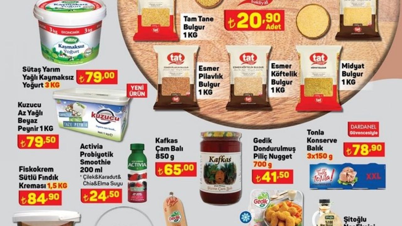 A101'de Cuma Gününe Özel Dev İndirimler