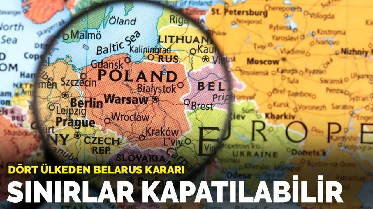 Polonya, Litvanya, Letonya ve Estonya İçişleri Bakanları Belarus ve Rusya ile Sınır Güvenliği Konusunda Anlaştı