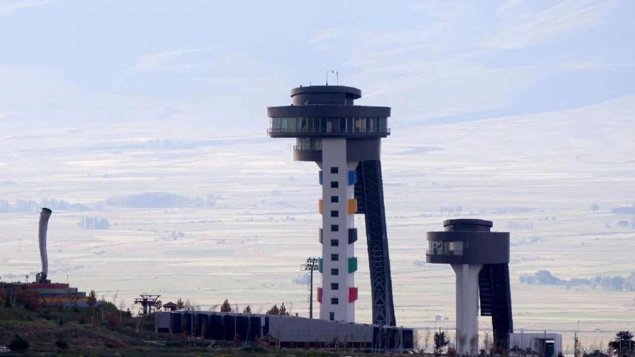 Erzurum'daki Kayakla Atlama Tesisleri Sorunlu Durumda