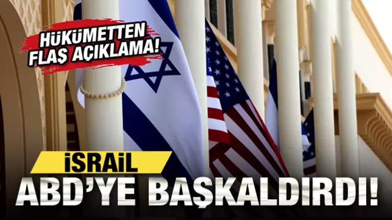 İsrail Maliye Bakanı, ABD'ye Sert Tepki Gösterdi