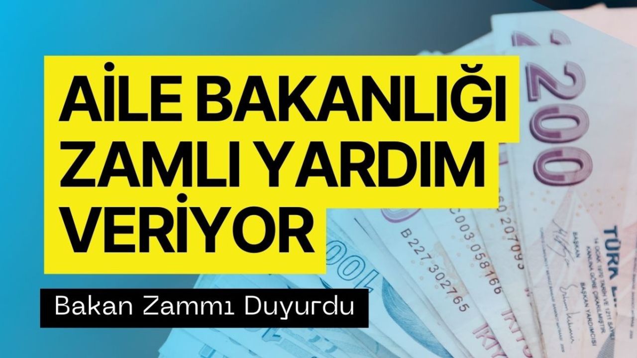 Yardım Ödemeleri Zamlı Yatırılacak!