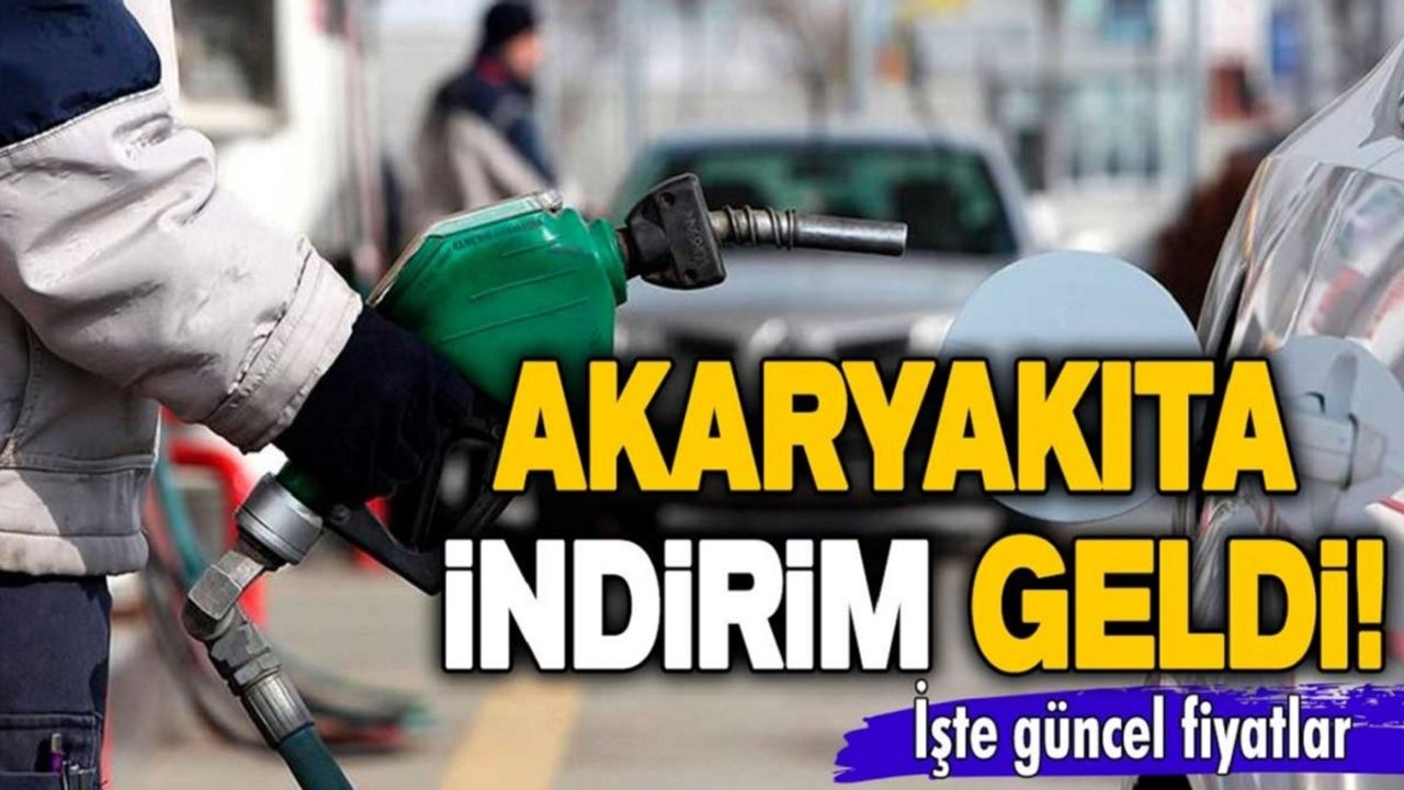 AKARYAKIT FİYATLARINA büyük indirim geldi... İşte İstanbul, Ankara ve İzmir benzin fiyatı ve motorin fiyatları listesi...