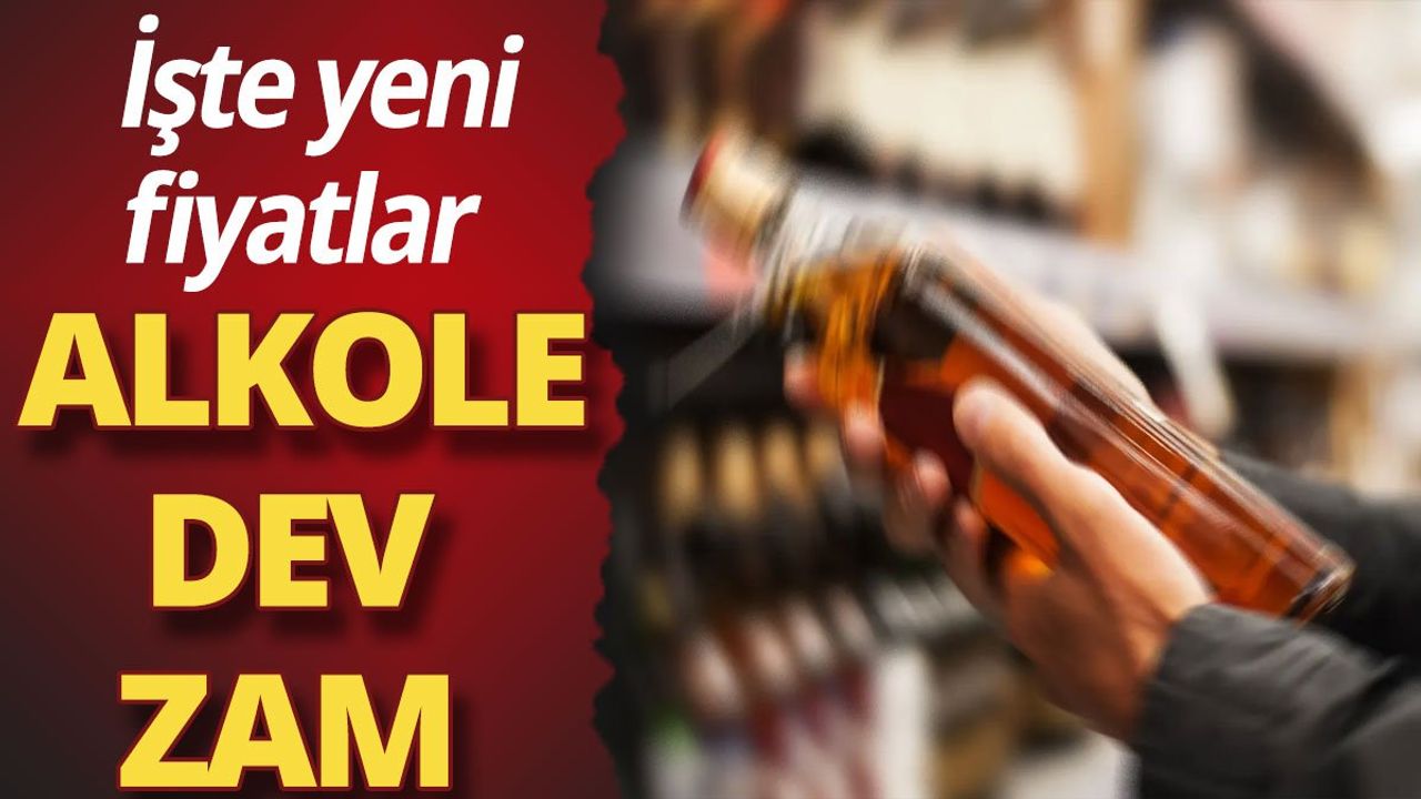 Alkole Dev Zam: TBYB Başkanı Dündar'dan Duyuru