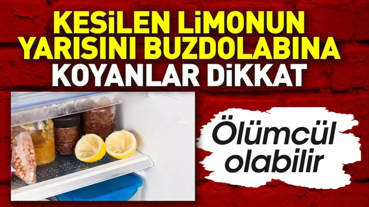 Kesilmiş Limonun Buzdolabında Muhafaza Edilmesi Zararlı mı?