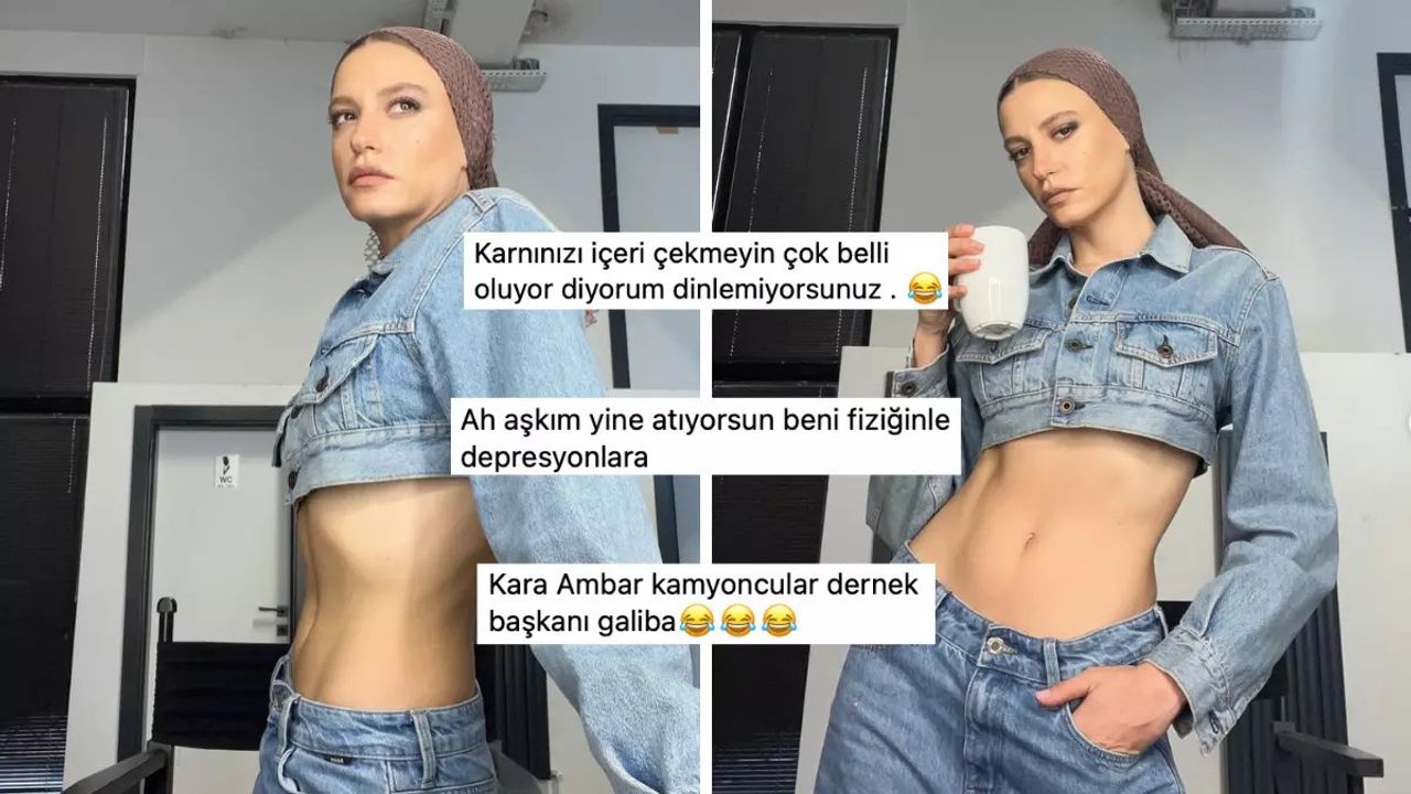 Serenay Sarıkaya'nın Mavi Çekiminden Yeni Pozları Olay Oldu