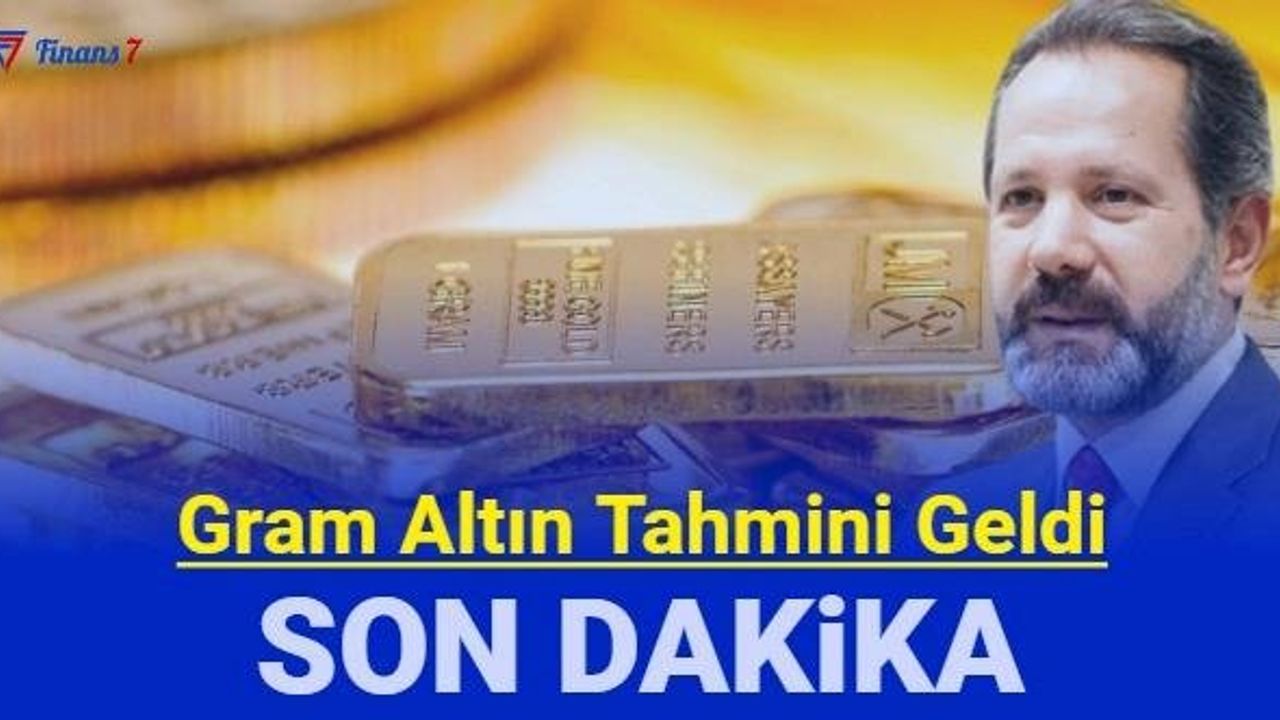 İslam Memiş'ten Altın Tahmini: Altın Fiyatları Ne Olacak?