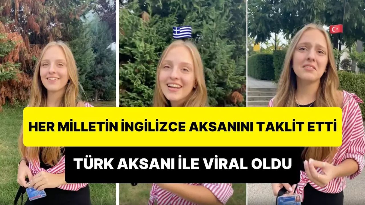 10 Farklı Aksanda İngilizce Konuştu: Türk Aksanını Böyle Taklit Etti