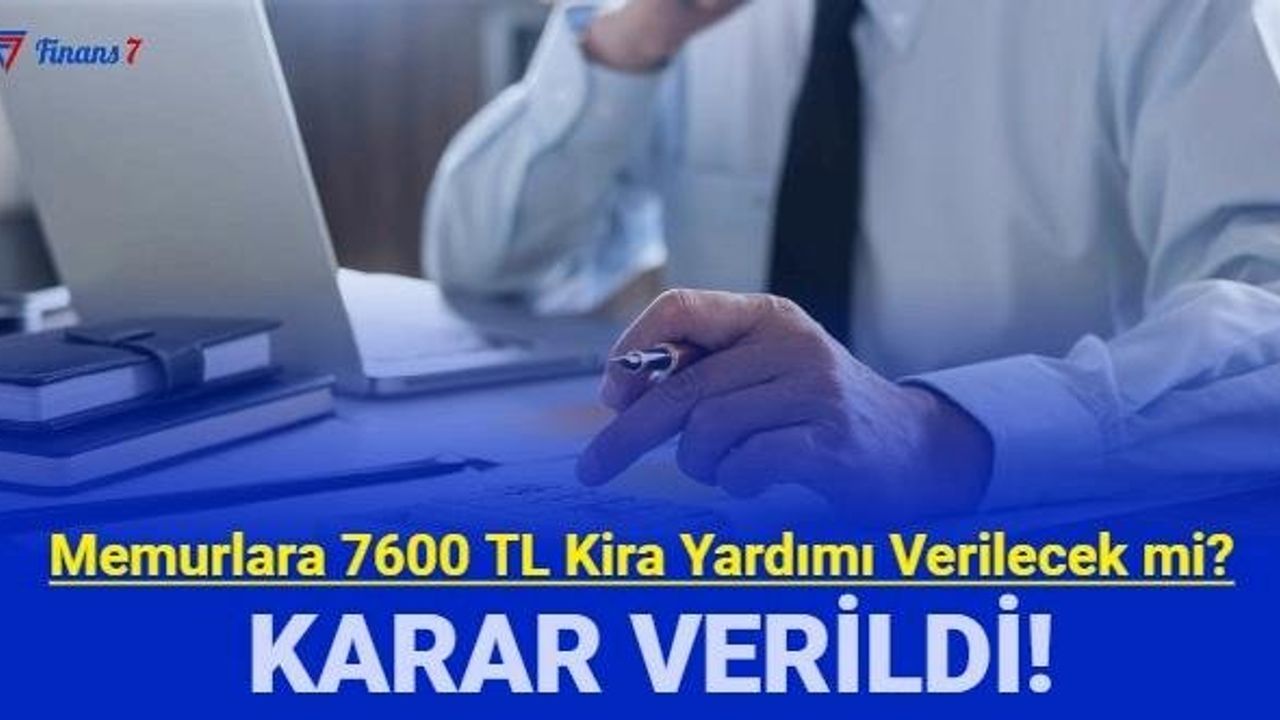 Kiracılara 7600 TL Kira Yardımı Hakkında Karar Verildi