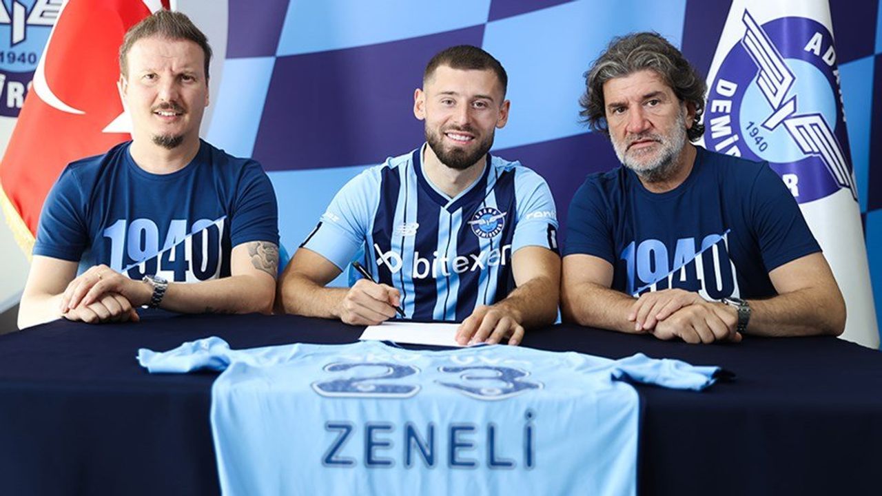 Adana Demirspor, Arber Zeneli'yi kadrosuna kattı