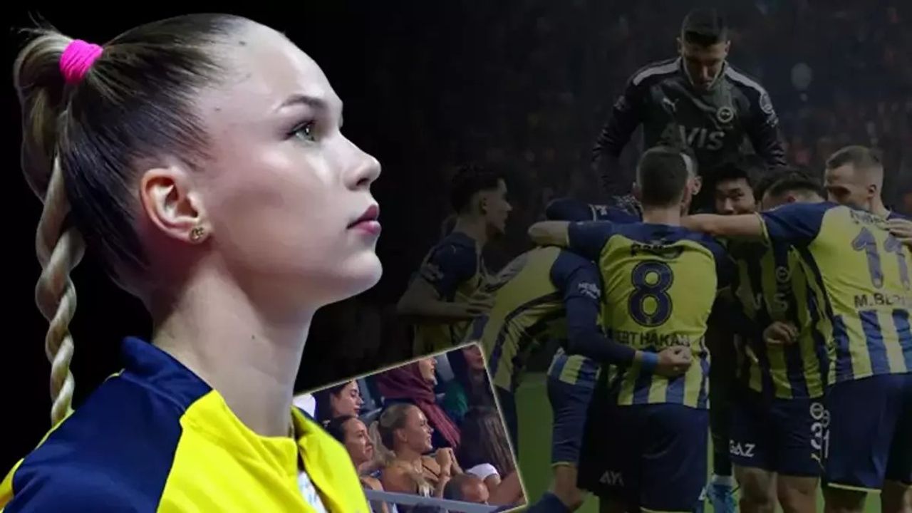 Fenerbahçe Opet Voleybolcusu Arina Fedorovtseva, Maçı Tribünden İzledi