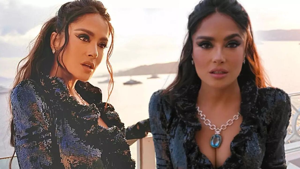 Salma Hayek 57. doğum gününü bikinili fotoğrafıyla kutladı