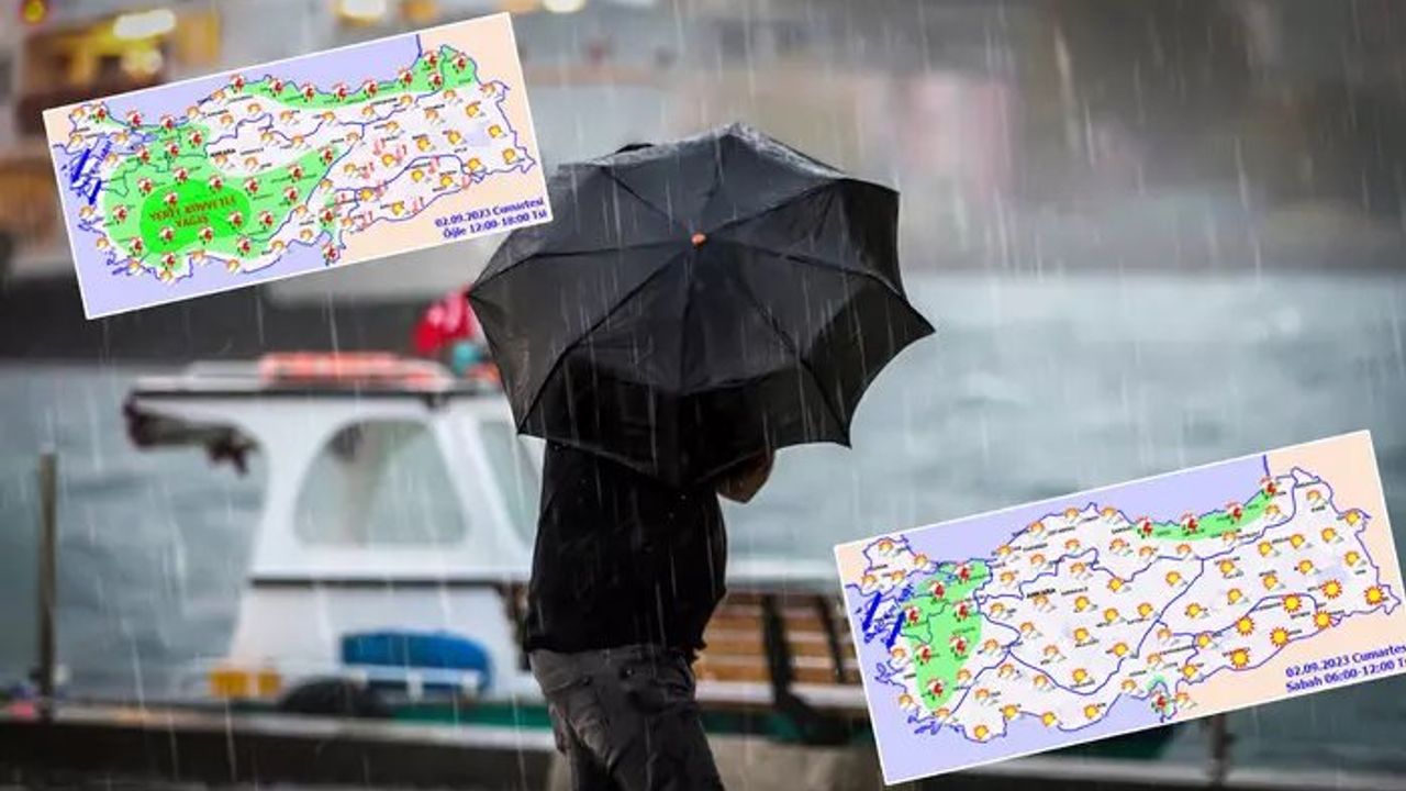 Meteoroloji Genel Müdürlüğü'nden Yapılan Son Tahminlere Göre Ülkemizde Yağış Uyarısı