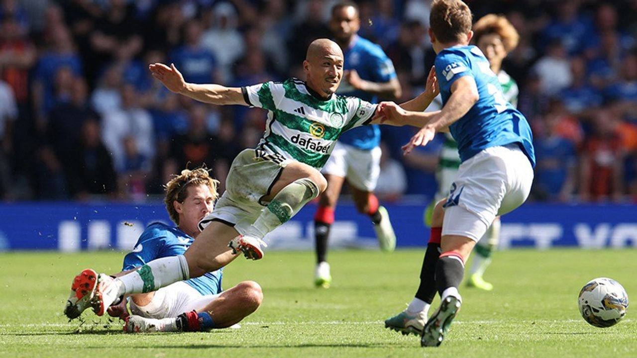 İskoçya Premier Ligi'nde Celtic'e Karşı Glasgow Rangers Galibiyeti