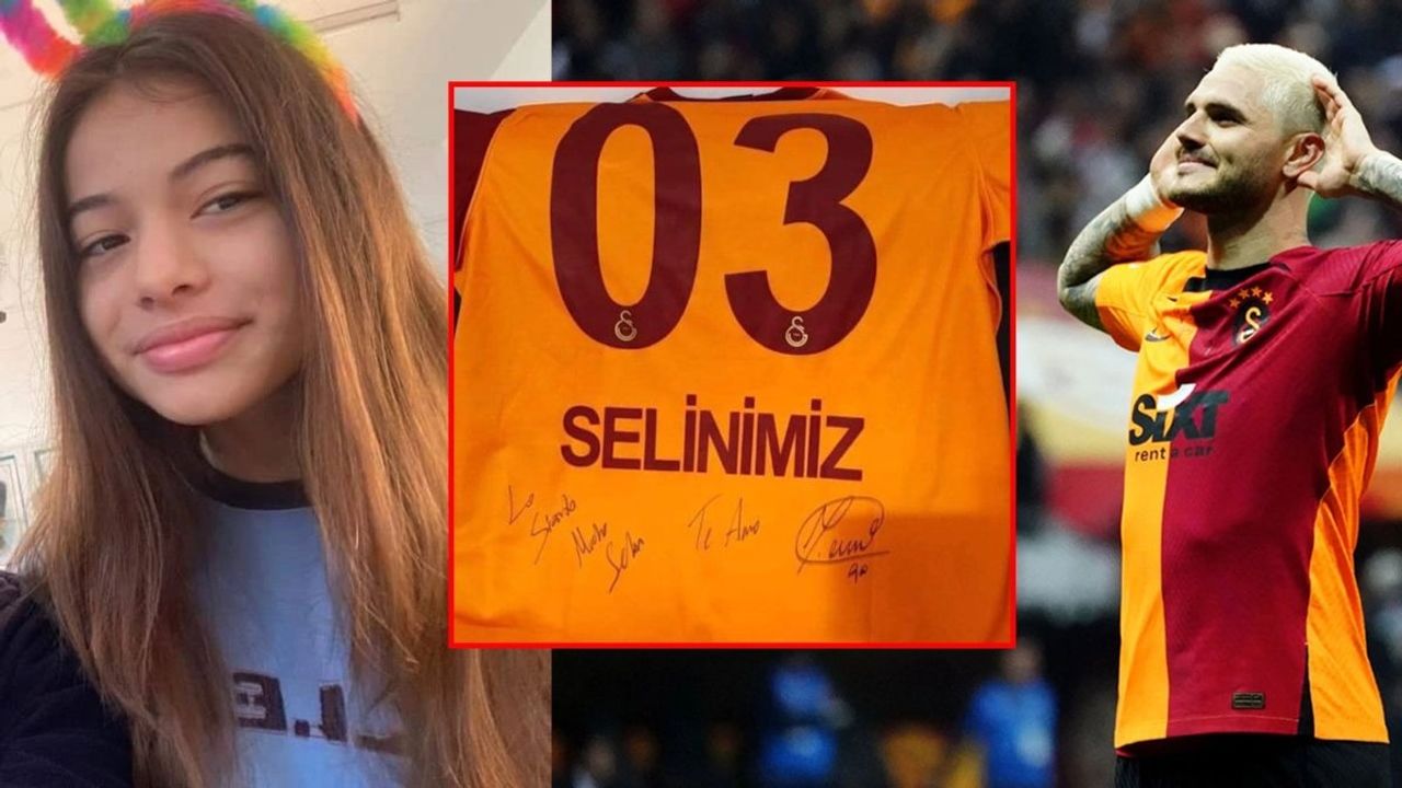 Galatasaray'ın Yıldız Futbolcusu Mauro Icardi, Selin Karakaya İçin Forma İmzaladı