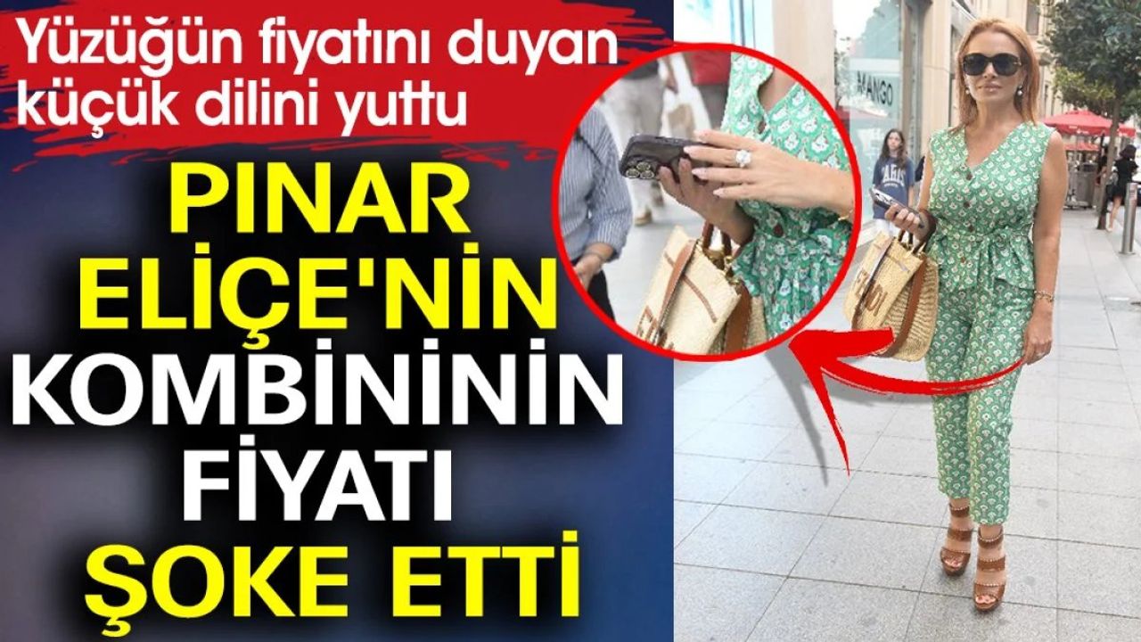 Pınar Eliçe'nin Kombininin Fiyatı Şoke Etti!