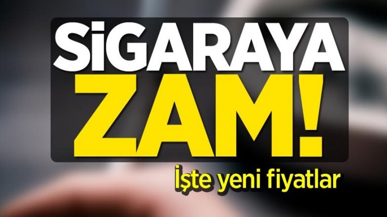 Sigaraya Eylül Zammı Geldi! 8 Sigara Markasına Zam Geldi