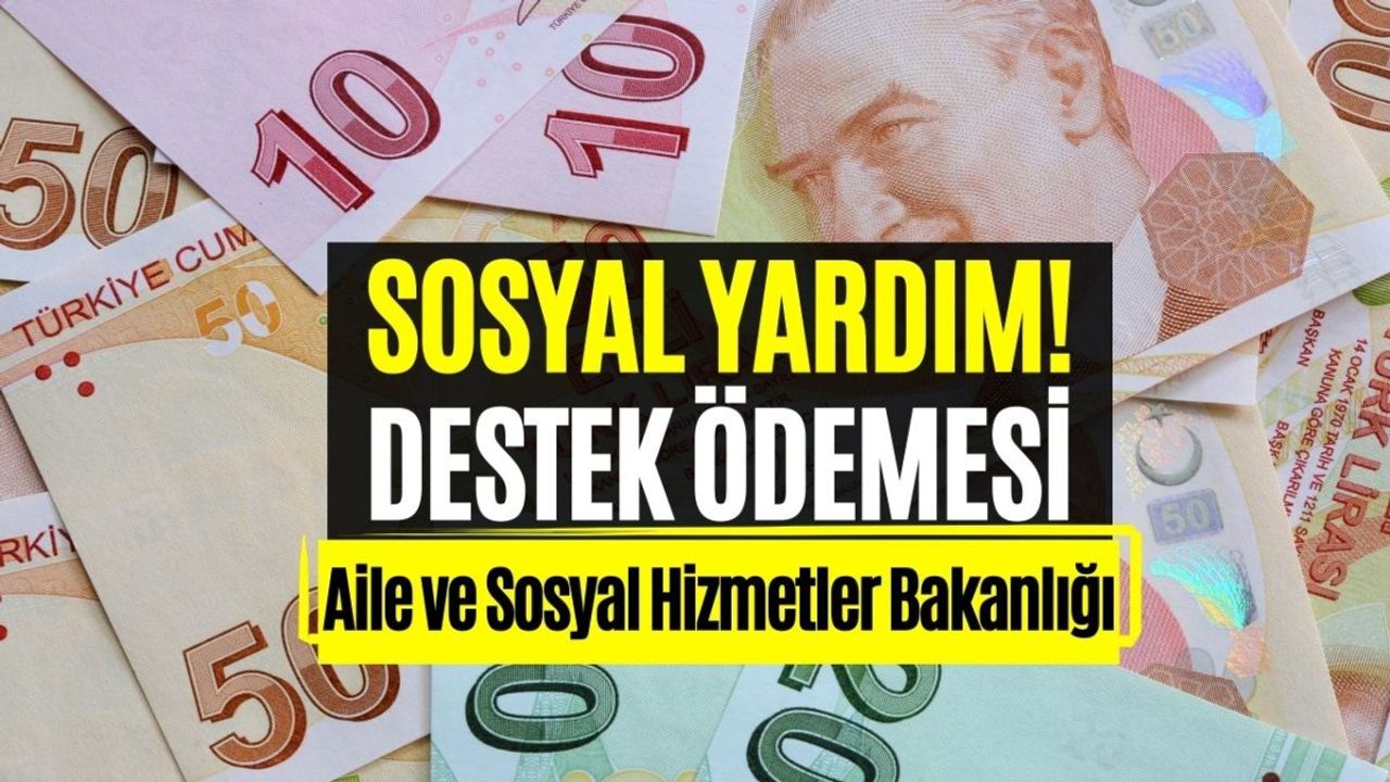 Bakanlık Tamı Tamına 4629 TL Verecek! Eylül Ayında da Destek Ödemesinin Tutarı Merak Ediliyor