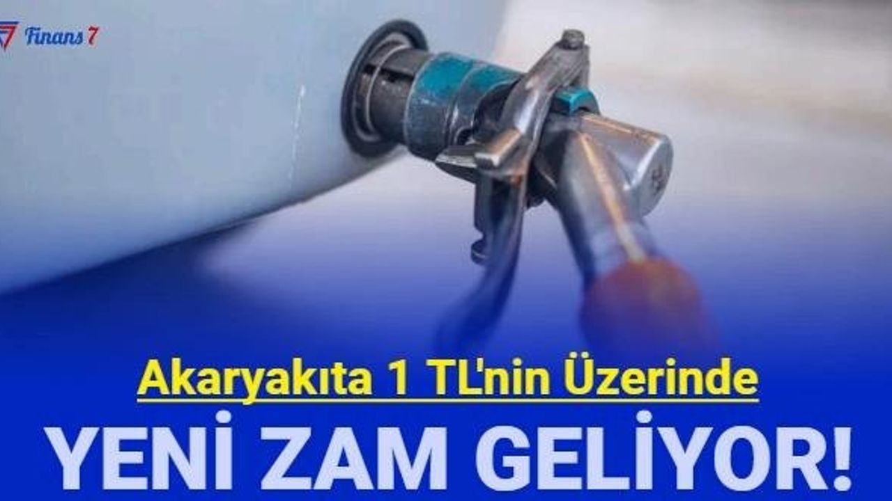 LPG'ye Büyük Zam Geliyor