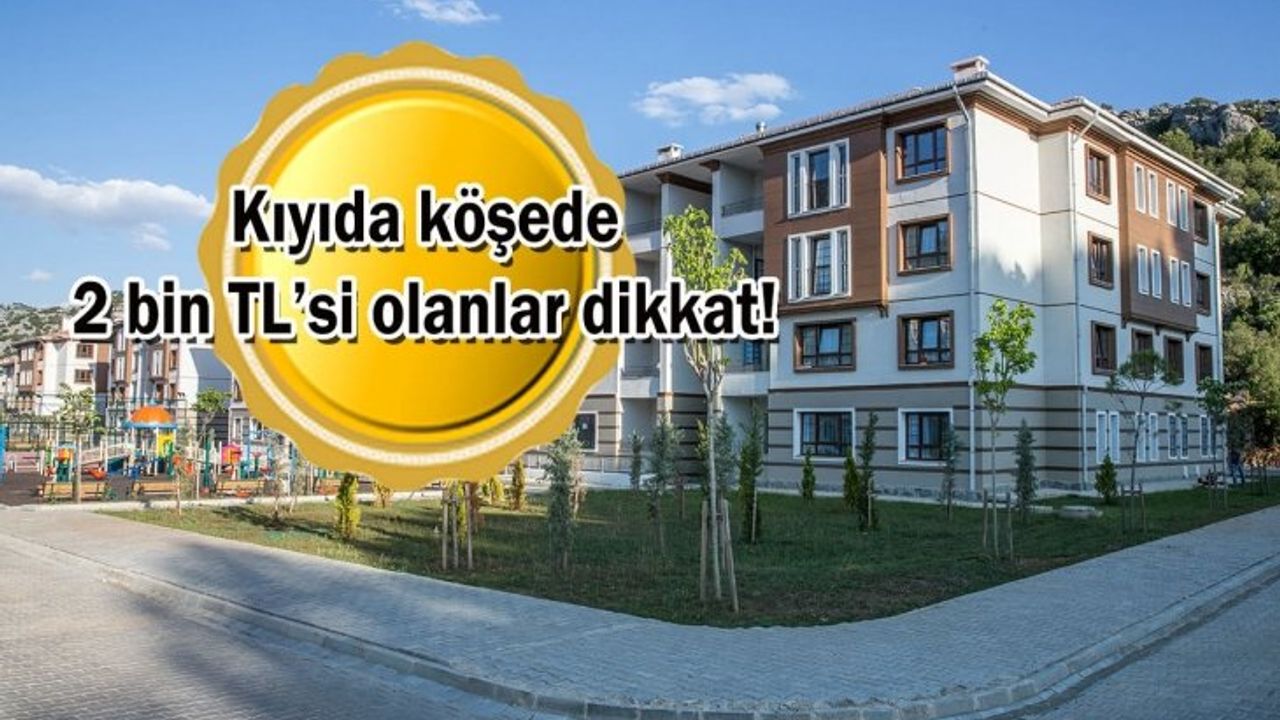 Kıyıda köşede 2 bin TL'si olana TOKİ'den yeni ev müjdesi! Başvurular yarın resmen başlıyor!