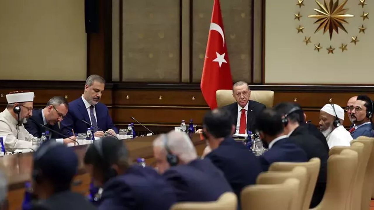 Cumhurbaşkanı Erdoğan, ABD Müslüman Organizasyonları Konseyi Heyetini Kabul Etti