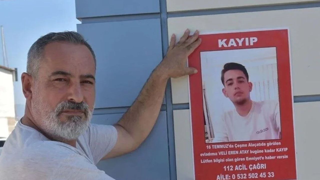 Veli Eren Atay Çeşme'de Kayboldu